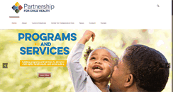 Desktop Screenshot of partnershipforchildhealth.org